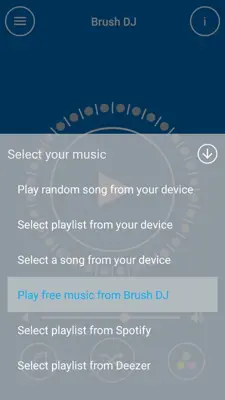 Brush DJ android App screenshot 1